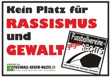 2015-05-05 Schild gegen Rassismus und gewalt